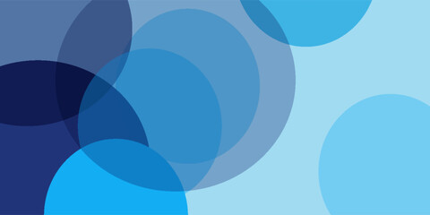 Aufkleber - Abstract Blue fluid gradient Geometric banner design background.