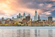 © Cavan Images - Philadelphia Pennsylvania downtown city skyline from Delaware River