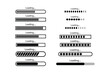 © Abir Debnath - loading bar progress icons, load sign collections. Load bar, buffer loader, download or upload Horizontal bar icons. Loading status icon set. Progress indicator icons. Horizontal Load Indicators.
