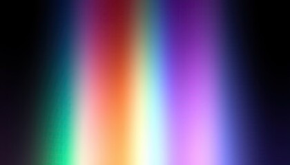 Poster - Vibrant Rainbow Gradient Background Abstract Colorful Spectrum Design for Website or App