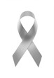 © Siasart Studio - Illustration of Silver Support Ribbon Awareness Symbol