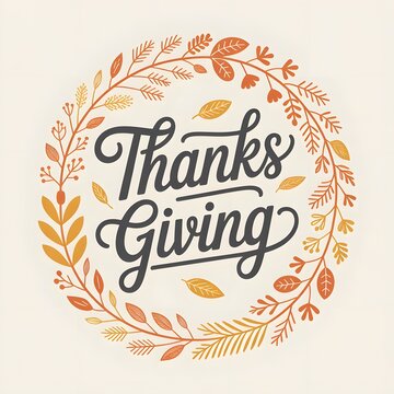 Happy Thanksgiving day social media post celebration illustration background thanksgiving greeting autumn concept.