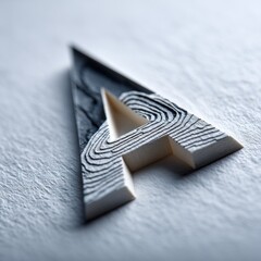 Fototapete - Artistic Topographic 