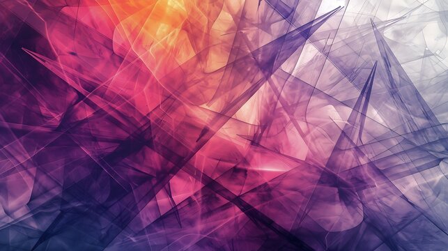 Colorful Abstract Geometric Background