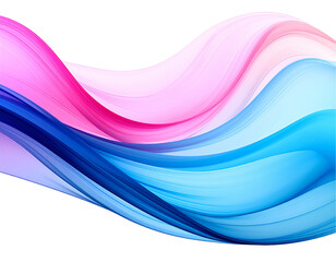 Poster - Abstract colorful wave design, vibrant hues flowing smoothly