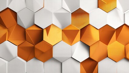 Wall Mural - 3d led wall panel featuring geometric shapes, with shifting colors and patterns for a modern effect.