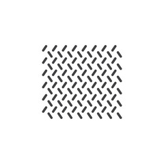 Anti skid feet vector Icon in trendy flat style isolated on white background