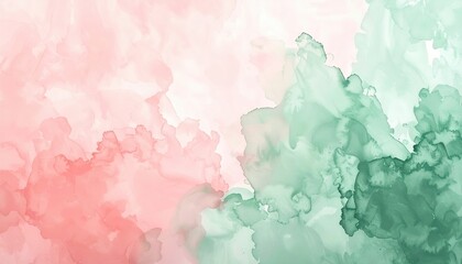Poster - Abstract watercolor art studio digital artwork creative environment close-up artistic expression