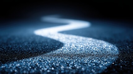 Poster - Quantum-safe asset path icon concept demonstrating speed and security in financial transactions and investments