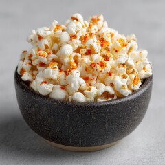 Poster - Popcorn Perfection: Freshly popped kernels seasoned with a savory spice blend, a delightful snack for any occasion.