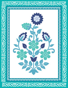 traditional background.Aztec style abstract vector illustration. texture, fabric, clothing, wrapping, decoration, print, Floral Wedding Invitation Template