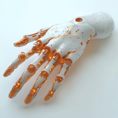 Poster - Futuristic Robotic Hand: A Glimpse into Advanced Technology