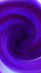 Poster - deep purple swirling abstract vortex with smooth gradients and fluid motion, creating a sense of dep