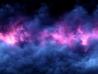 Poster - Abstract image features a vibrant blend of colors and textures