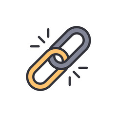 Poster - Interconnected Chains Symbolizing Collaboration And Secure Connections