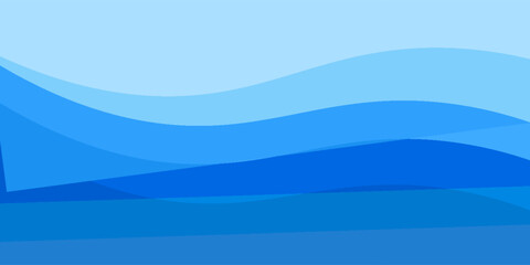 Poster - colorful background with wave.blue pastel vector background.esp10