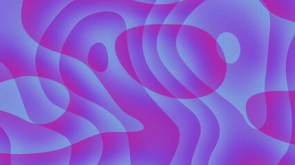 Aufkleber - Abstract colorful design with vibrant pink and light blue hues featuring fluid, organic shapes and dynamic movement, ideal for commercial and editorial use as a versatile backdrop or background elemen