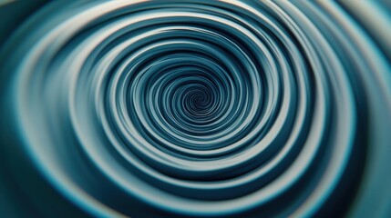 Fototapete - spiral layers, each layer spinning and interlocking with the others in a seamless flow of color and motion