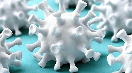 abstract corona virus