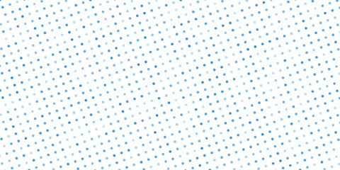 Wall Mural - Light Pink, Blue vector banner with circles, spheres. Abstract spots. Background of Art bubbles in halftone style with colored gradient.