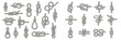 © Alan - Collection of various knot types displayed on a simple background for reference and educational purposes