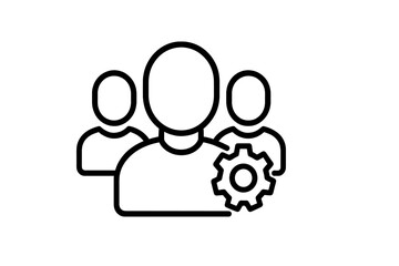 Poster - People working together on a collaborative project in a modern workspace during daytime hours