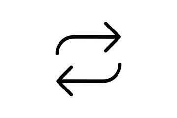 Poster - Illustration of curved arrows indicating direction or movement in a dynamic layout