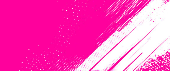 Poster - vector new style brush stroke grungy texture ink stroke art with halftone dots pattern texture.