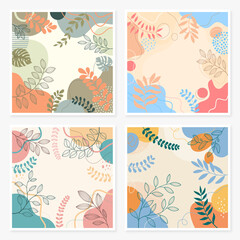 Aufkleber - Design banner frame background .Colorful poster background vector illustration.
