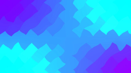 Poster - Abstract geometric gradient background showcasing a vibrant blend of blue cyan and purple colors with a textured overlapping wave design.