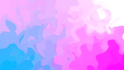 Poster - Abstract fluid background with gradient colors of pink blue and purple suitable for wallpaper and various design projects