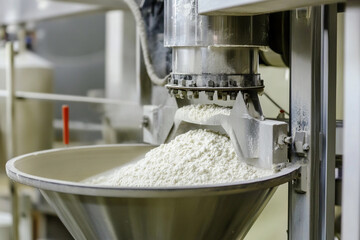 Poster - Fertilizer Production Plant Process Close Up Generative AI