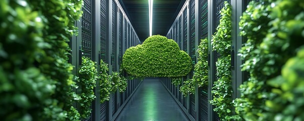 Green cloud server data center