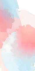 Leinwandbilder - Abstract Peachy Fuzz Backdrop Image, Smooth Lines, Gentle Brushstrokes. Movement, Softness, Creates A Peaceful Atmosphere. Evokes Calmness, Ideal For Website Backgrounds, Presentations And Creative