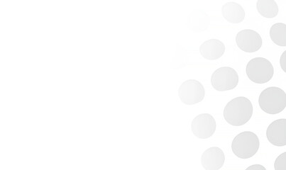 Fototapete - Clean white circle shapes forming a unique pattern on a light surface perfect for design