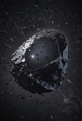 Wall Mural - Dark canvas sprinkled with diamond-like starlight, cosmic dust ,  deep space,  galaxy