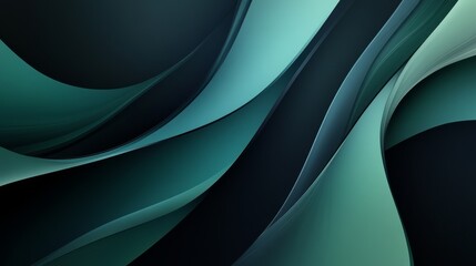 Poster - Innovative business solutions corporate settings graphic design modern environment aesthetic viewpoint curved shapes in background