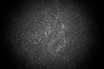 Fototapete - Old wall texture smeared engine oil cement dark black gray  background abstract grey color design are light with white gradient background.