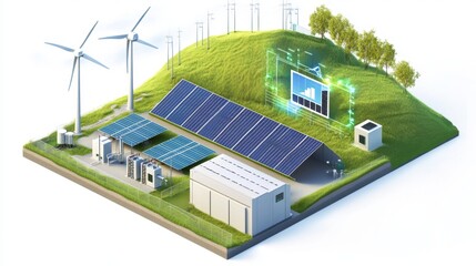 Poster - visual data insights for sustainable electric power technicians' role in renewable energy and eco-fr