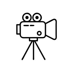 Poster - Simple Camera Icon Representing Photography, Image Capture, and Visual Media