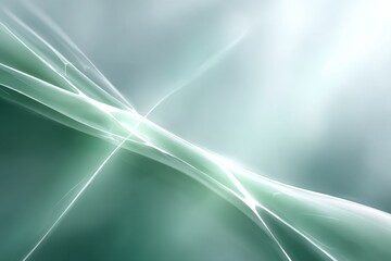 Poster - Bright and colorful depiction of smooth jade surfaces reflecting light inviting creativity and design