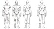 © KHOIRUR - Human figure anatomical drawings