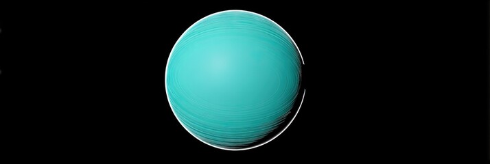 Wall Mural - photo of planet uranus in space 