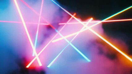 Poster - Aerial lights in motion, perfect for showcasing events or technology