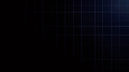 Aufkleber - 暗い背景に青いグリッド線を持つ抽象的な幾何学的なテクスチャパターン