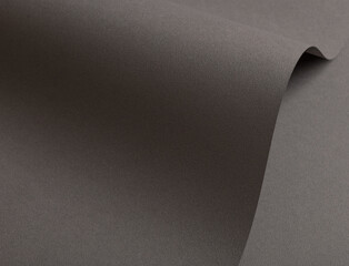 Poster - Gray-beige matte paper texture with a rich, premium finish, featuring wavy folds and edges. Modern,