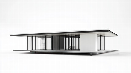 Aufkleber - Modern Minimalist House Design