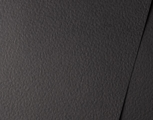 Poster - Black matte paper texture with a rough, tactile finish, resembling natural materials like leather