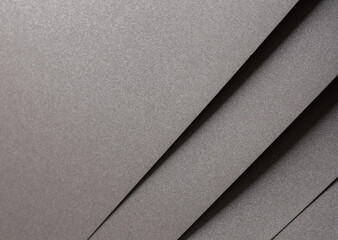 Poster - Gray paper texture with a shimmering, glistening finish, featuring a minimalistic design. Elegant,