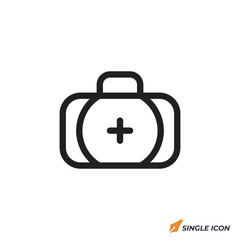 Leinwandbilder - kit icon vector illustration. kit symbol isolated on white background